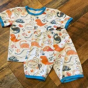 Dinosaur Pajama Set Boys 6